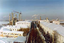 Мечеть в процессе строительства, 1997 г.