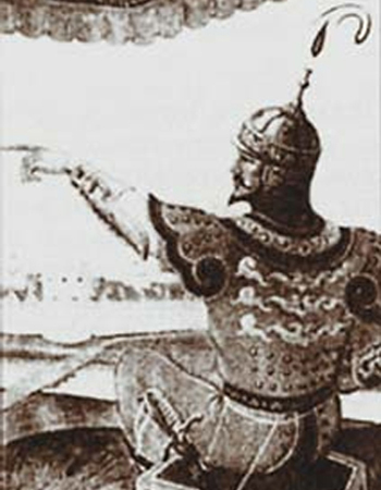 Тохтамыш, один из потомков Джучи, тюменский хан