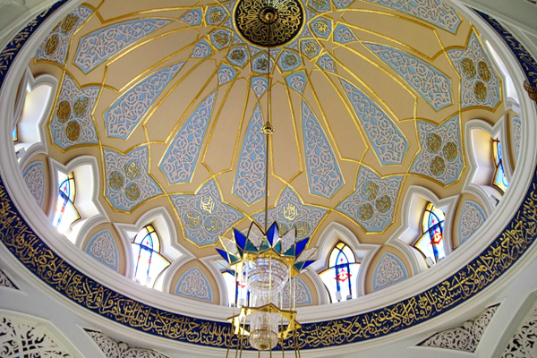 Купол мечети Кул Шариф в Казанском Кремле