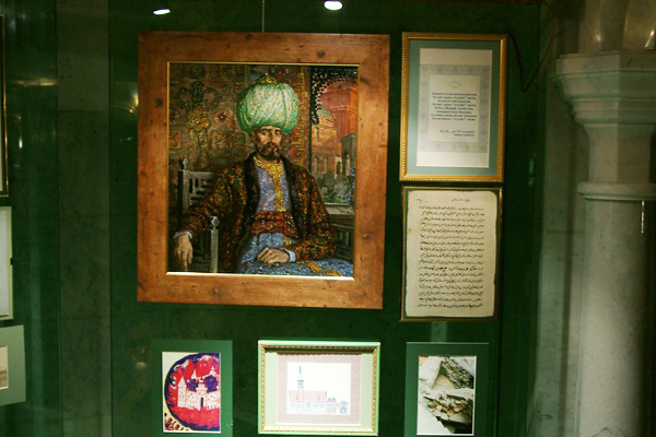 Рисунок Кул Шарифа в музее Ислама